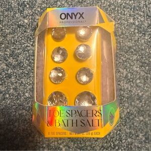 Onyx Yellow Foot Care Kit Box with Black Logo